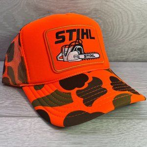 OTTO Orange Camouflage Hat